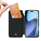 For iPhone 17 Air DUX DUCIS Skin Pro Series Flip Leather Phone Case(Black) - 3