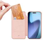 For iPhone 17 DUX DUCIS Skin Pro Series Flip Leather Phone Case(Rose Gold) - 3