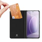 For Honor 300 DUX DUCIS Skin Pro Series Flip Leather Phone Case(Black) - 3