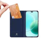 For Honor 400 Lite Global DUX DUCIS Skin Pro Series Flip Leather Phone Case(Blue) - 3