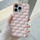 For iPhone 12 Pro 3D Scale Style TPU Phone Case(Pink) - 1