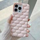 For iPhone 15 3D Scale Style TPU Phone Case(Pink) - 1