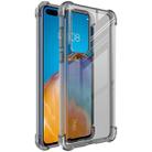 For Huawei P40 IMAK Full Coverage Shockproof TPU Protective Case(Transparent Black) - 1