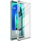 For LG Velvet IMAK Full Coverage Shockproof TPU Protective Case(Transparent) - 1