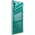 For LG Velvet IMAK Full Coverage Shockproof TPU Protective Case(Transparent) - 2