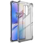 For OnePlus 8 Pro IMAK Full Coverage Shockproof TPU Protective Case(Transparent Black) - 1