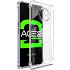 For OPPO Ace2 IMAK Full Coverage Shockproof TPU Protective Case(Transparent) - 1