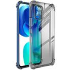 For Xiaomi Mi 10 Lite 5G IMAK Full Coverage Shockproof TPU Protective Case(Transparent Black) - 1