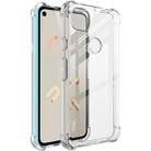 For Google Pixel 4a IMAK Full Coverage Shockproof TPU Protective Case(Transparent) - 1