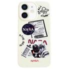 For iPhone 11 Astronaut Pattern Glossy PC Phone Case(White) - 1