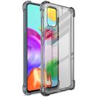 For Samsung Galaxy A41 IMAK Full Coverage Shockproof TPU Protective Case(Transparent Black) - 1