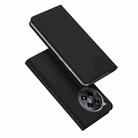 For OnePlus Ace 3/12R DUX DUCIS Skin Pro Series Horizontal Flip Phone Leather Case(Black) - 1