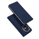 For OnePlus Ace 3/12R DUX DUCIS Skin Pro Series Horizontal Flip Phone Leather Case(Blue) - 1