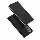 For OnePlus Nord CE4 Lite / OPPO K12x DUX DUCIS Skin Pro Series Horizontal Flip Phone Leather Case(Black) - 1