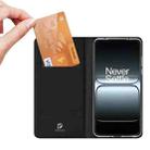 For OnePlus 13T DUX DUCIS Skin Pro Series Horizontal Flip Phone Leather Case(Black) - 3