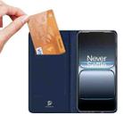 For OnePlus Nord 5 5G / Ace 5 Ultra DUX DUCIS Skin Pro Series Horizontal Flip Phone Leather Case(Blue) - 3