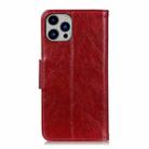 For iPhone 15 Pro Nappa Texture Leather Case(Red) - 3
