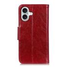 For iPhone 17 Nappa Texture Leather Case(Red) - 3