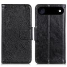 For iPhone 17 Air Nappa Texture Leather Case(Black) - 1