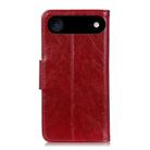 For iPhone 17 Air Nappa Texture Leather Case(Red) - 3