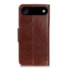 For iPhone 17 Air Nappa Texture Leather Case(Brown) - 3
