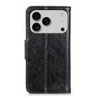 For iPhone 17 Pro Max Nappa Texture Leather Case(Black) - 3