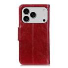 For iPhone 17 Pro Max Nappa Texture Leather Case(Red) - 3