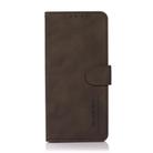 For iPhone 17 Pro Max KHAZNEH Matte Texture Leather Phone Case(Brown) - 3