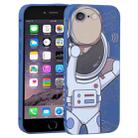 For iPhone 6s / 6 Spaceman Binoculars Phone Case(Blue and Beige) - 1