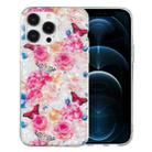 For iPhone 12 Pro Max IMD Shell Pattern TPU Phone Case(Butterfly Flower) - 1