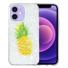 For iPhone 12 mini IMD Shell Pattern TPU Phone Case(Pineapple) - 1