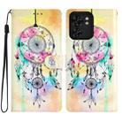 For Motorola Edge 40 Colored Drawing Leather Phone Case(Dream Catcher) - 1