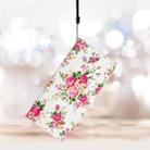 For Motorola Moto G35 Colored Drawing Leather Phone Case(Peonies) - 2