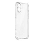 For iPhone 16 Four-Corner Shockproof Clear TPU Phone Case(Transparent) - 2