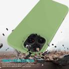 For iPhone 16 Pro Solid Color Silicone Phone Case(Mint Green) - 3