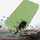 For iPhone 16 Plus Solid Color Silicone Phone Case(Mint Green) - 3