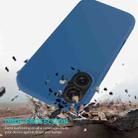 For iPhone 16 Plus Solid Color Silicone Phone Case(Cobalt Blue) - 3