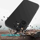 For iPhone 16 Plus Solid Color Silicone Phone Case(Black) - 3