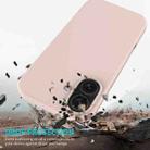 For iPhone 16 Plus Solid Color Silicone Phone Case(Sand Pink) - 3