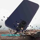 For iPhone 16 Plus Solid Color Silicone Phone Case(Midnight Blue) - 3