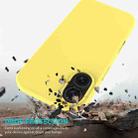 For iPhone 16 Solid Color Silicone Phone Case(Lemon Yellow) - 3