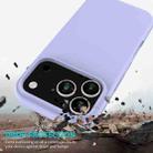 For iPhone 17 Pro Max Solid Color Silicone Phone Case(Purple) - 3