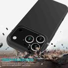 For iPhone 17 Pro Max Solid Color Silicone Phone Case(Black) - 3