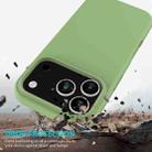 For iPhone 17 Pro Solid Color Silicone Phone Case(Mint Green) - 3