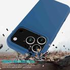For iPhone 17 Pro Solid Color Silicone Phone Case(Cobalt Blue) - 3