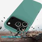 For iPhone 17 Pro Solid Color Silicone Phone Case(Pine Needle Green) - 3