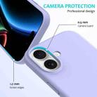For iPhone 17 Solid Color Silicone Phone Case(Purple) - 2