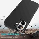 For iPhone 17 Solid Color Silicone Phone Case(Black) - 3