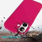 For iPhone 17 Solid Color Silicone Phone Case(Rose Red) - 3