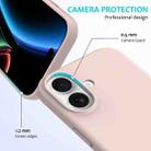 For iPhone 17 Solid Color Silicone Phone Case(Sand Pink) - 2